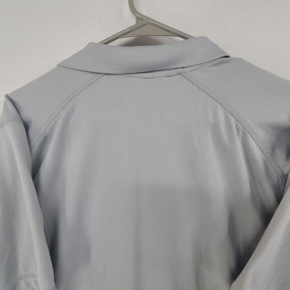 The North Face Men's Athletic Moisture Wicking  Polo Shirt Gray Size XL Gorpcore - Picture 7 of 9